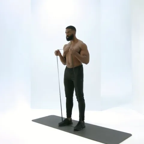Band Bicep Curls