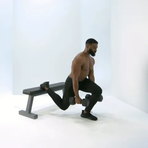 Dumbbell Bulgarian Squats