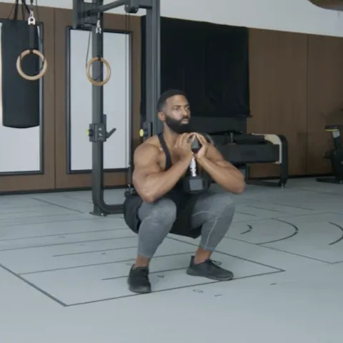 Dumbbell Goblet Squats